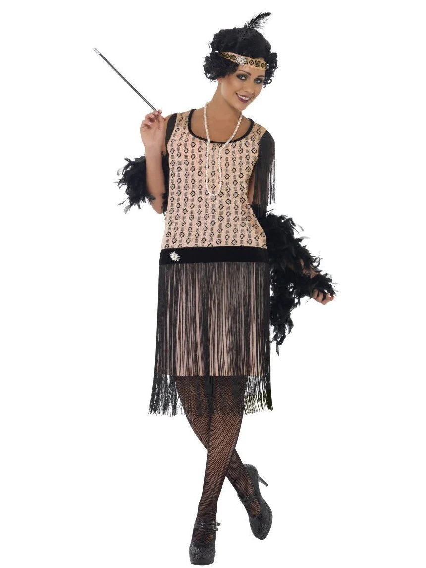 Ladies 1920's Flapper Fancy Dress Costumes