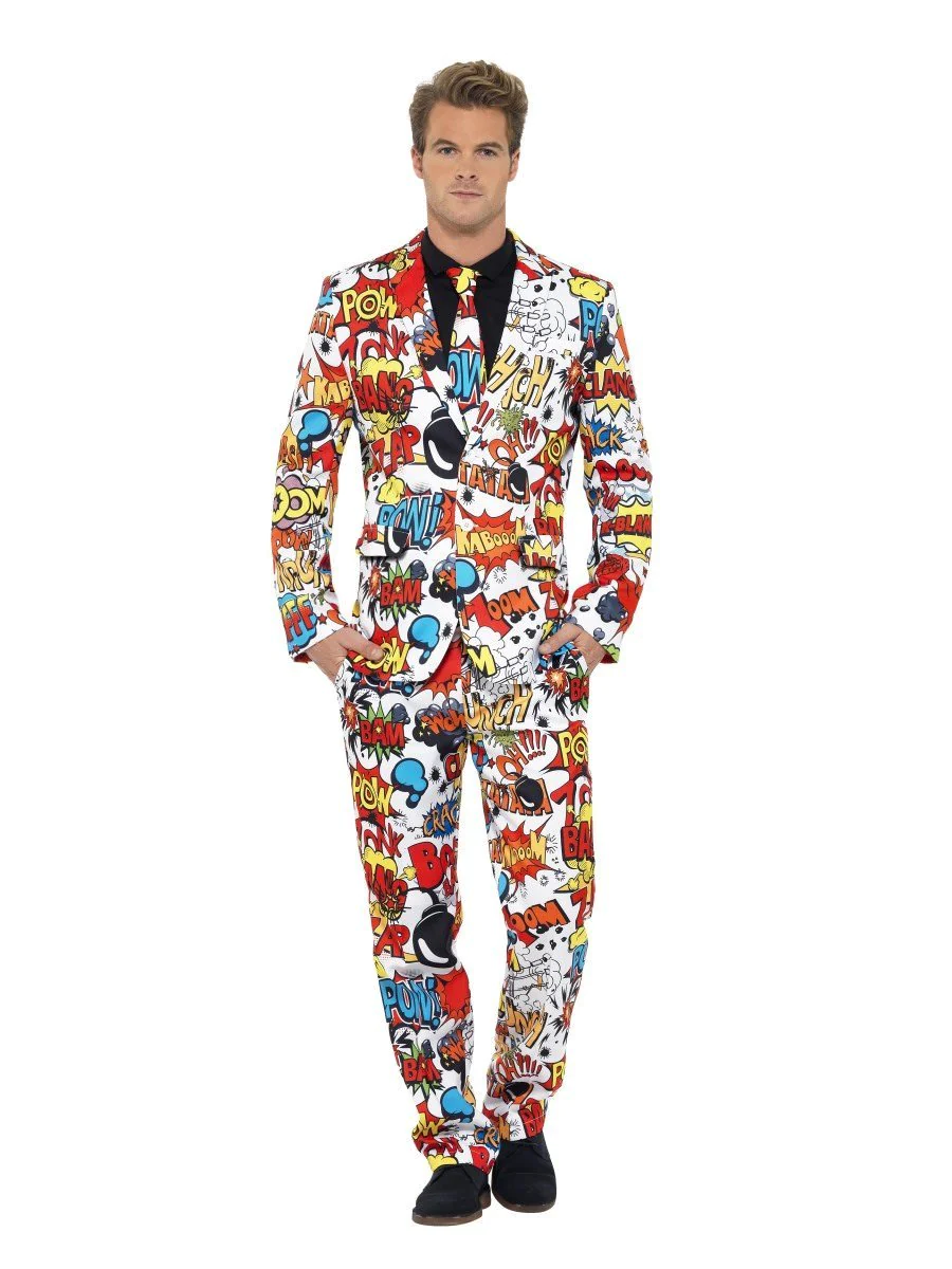 Comic Strip Standout Suit Men S Fancy Dress Costume