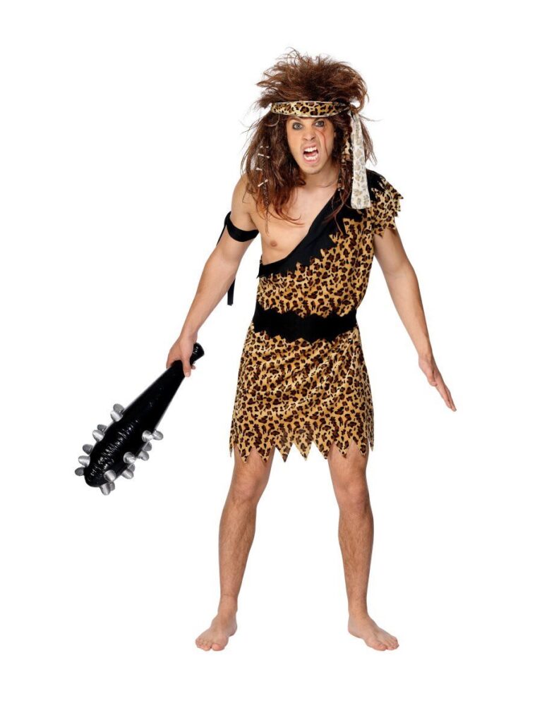 Caveman Mens Fancy Dress Costume