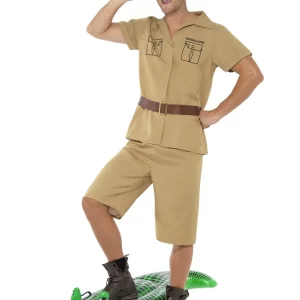 Safari Man (Steve Irwin) Men's Fancy Dress Costume