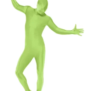 Second Skin Green Bodysuit Fancy Dress Costume (DISC)