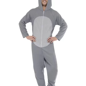 Wolf Onesie Unisex Adult Fancy Dress Costume