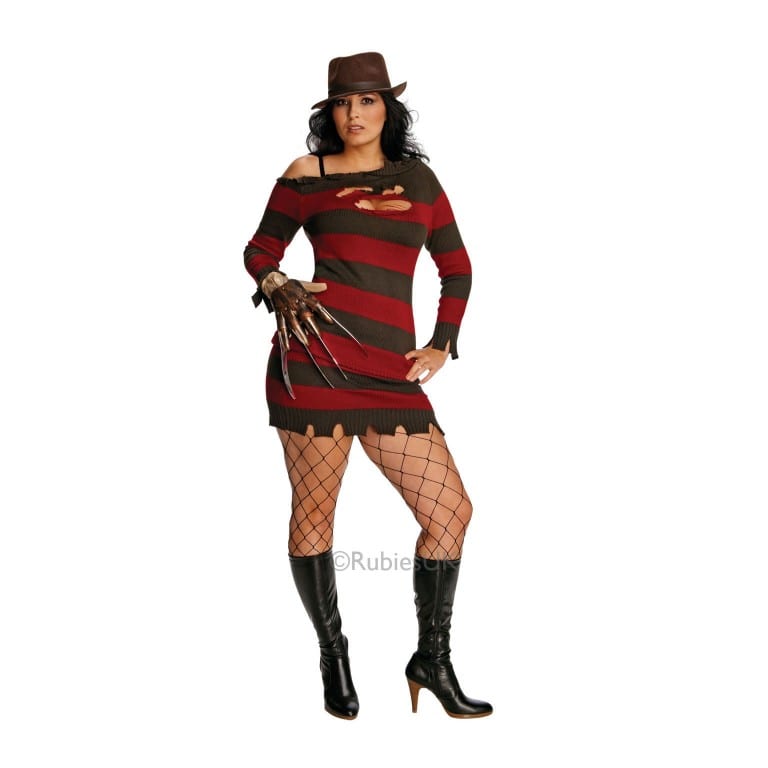 Friday The 13th Miss Voorhees Plus Size Ladies Fancy Dress Costume