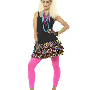 80 s Party Girl Kit Ladies Fancy Dress Costume