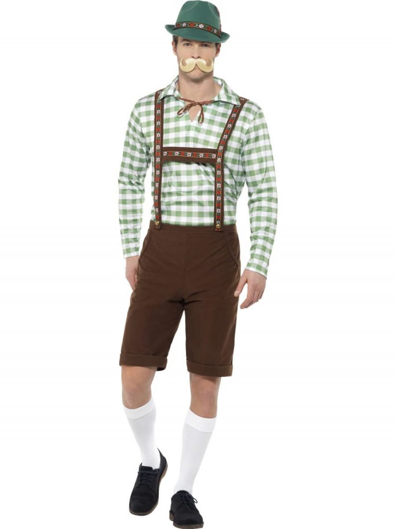 Alpine Bavarian Mens Fancy Dress Costume