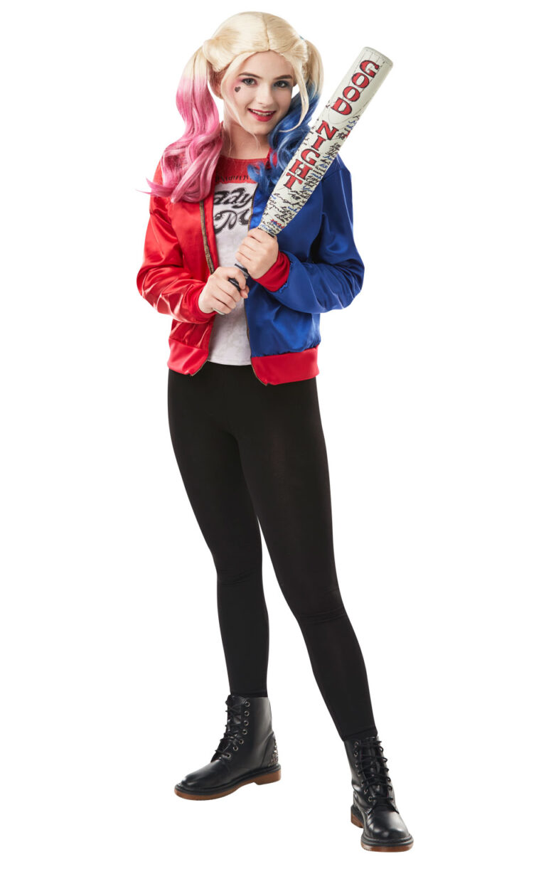 Harley Quinn Kit Tween Children's Fancy Dress Costume Fancy Dress Costume