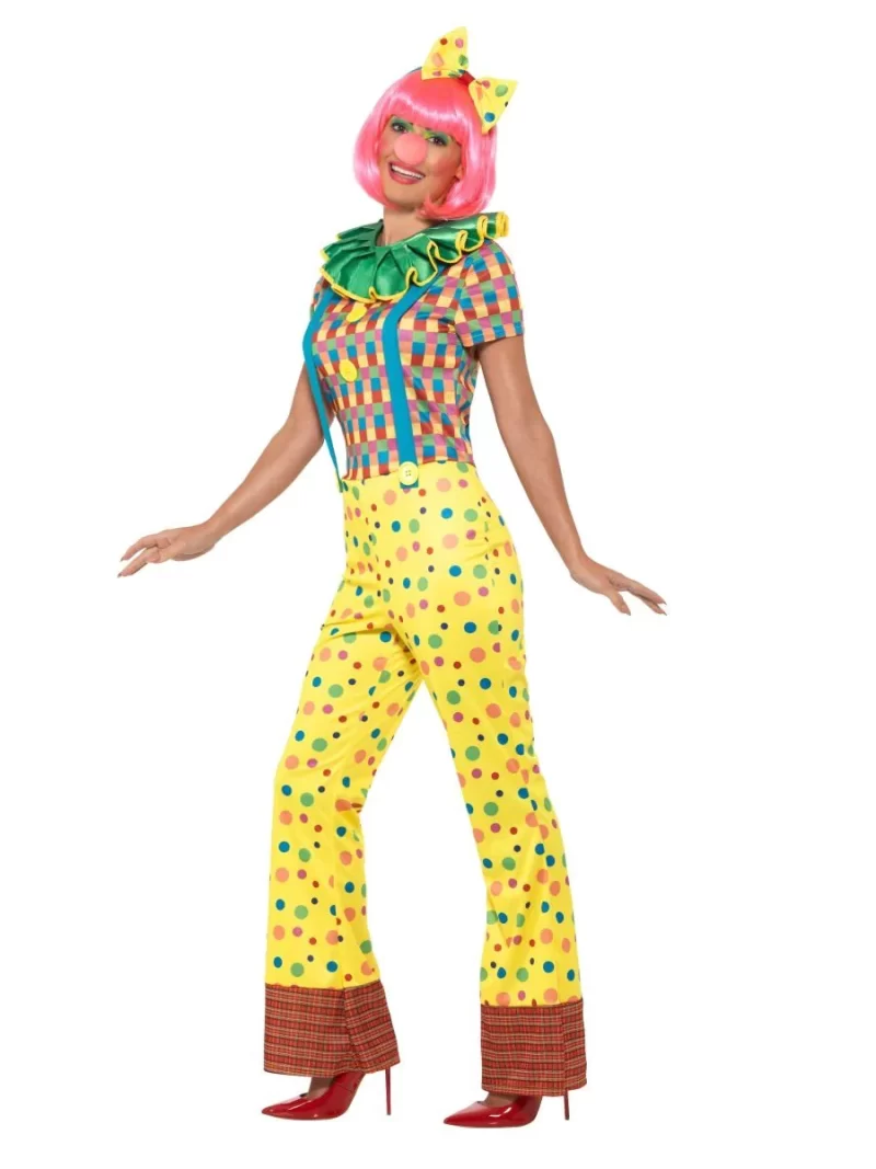 Giggles The Clown Lady Ladies Fancy Dress Costume Fancy Dress Costume