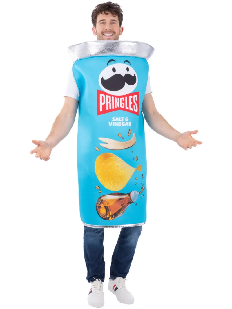 Pringles® Salt & Vinegar Can Costume Unisex Fancy Dress Costume